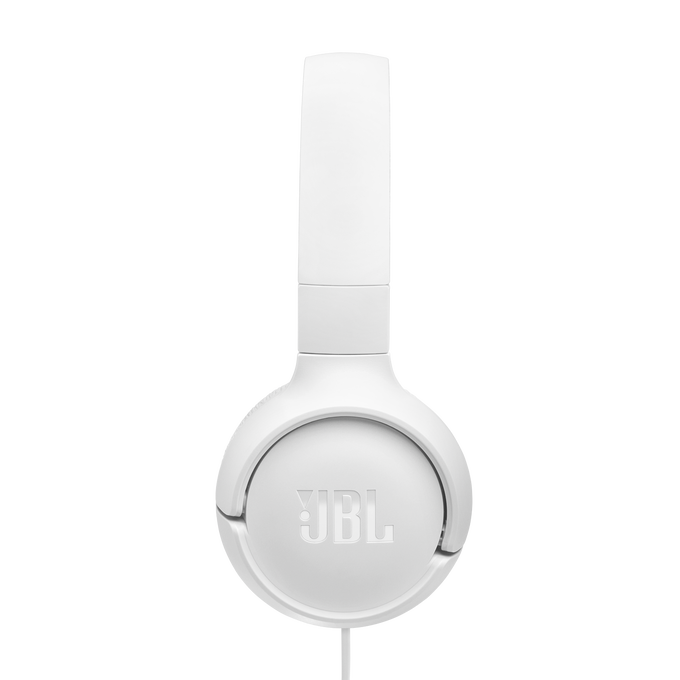 JBL Tune 520C USB-C - White - Hi-Res wired on-ear headphones - Front image number null